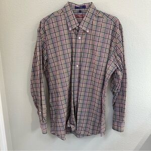 Classic Multicolor Plaid Men's Shirt